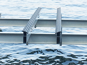 Aluminum Rubber Capped Bunks